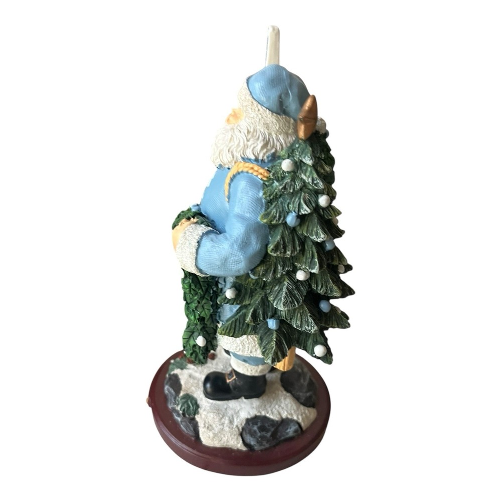 Memory Company Carolina Tar heels #1 Santa Limited Ed. Christmas Figurine Vtg - Picture 9 of 12
